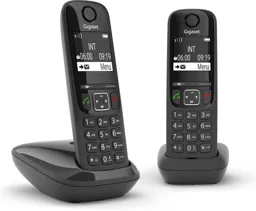 GIGASET Telephone AS690R Duo - Black