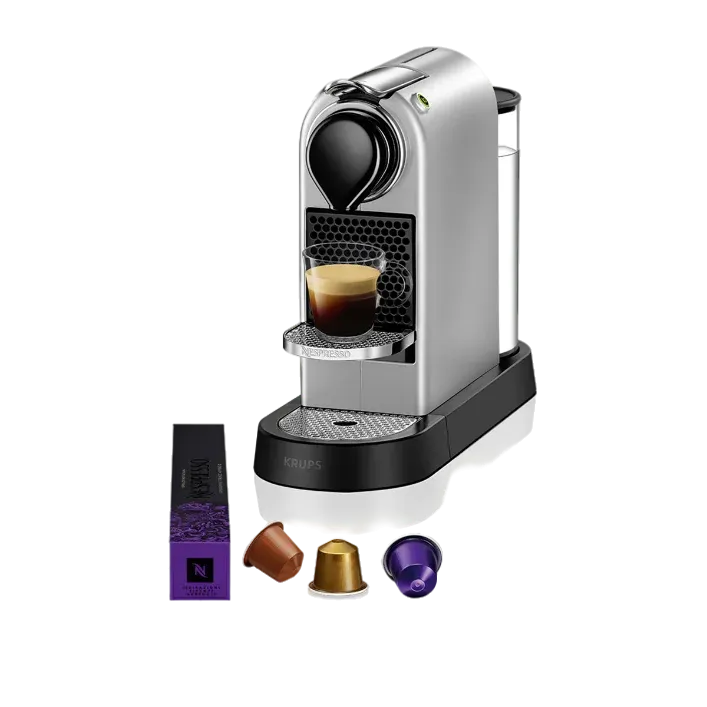 KRUPS Machine à café Nespresso CitiZ YY4157FD, Silver