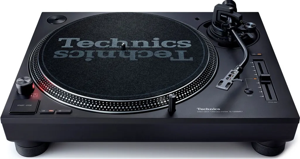 TECHNICS Plattenspieler SL-1210Mk7EG Schwarz