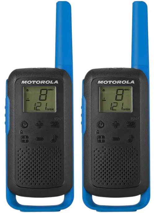 MOTOROLA Walkie-Talkie TALKABOUT T62 - Paar - Blau