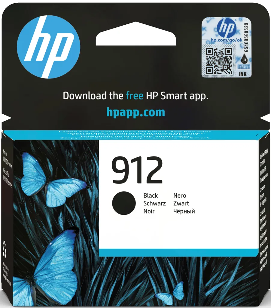 HP Cartouche d'encre - 912 - Noir