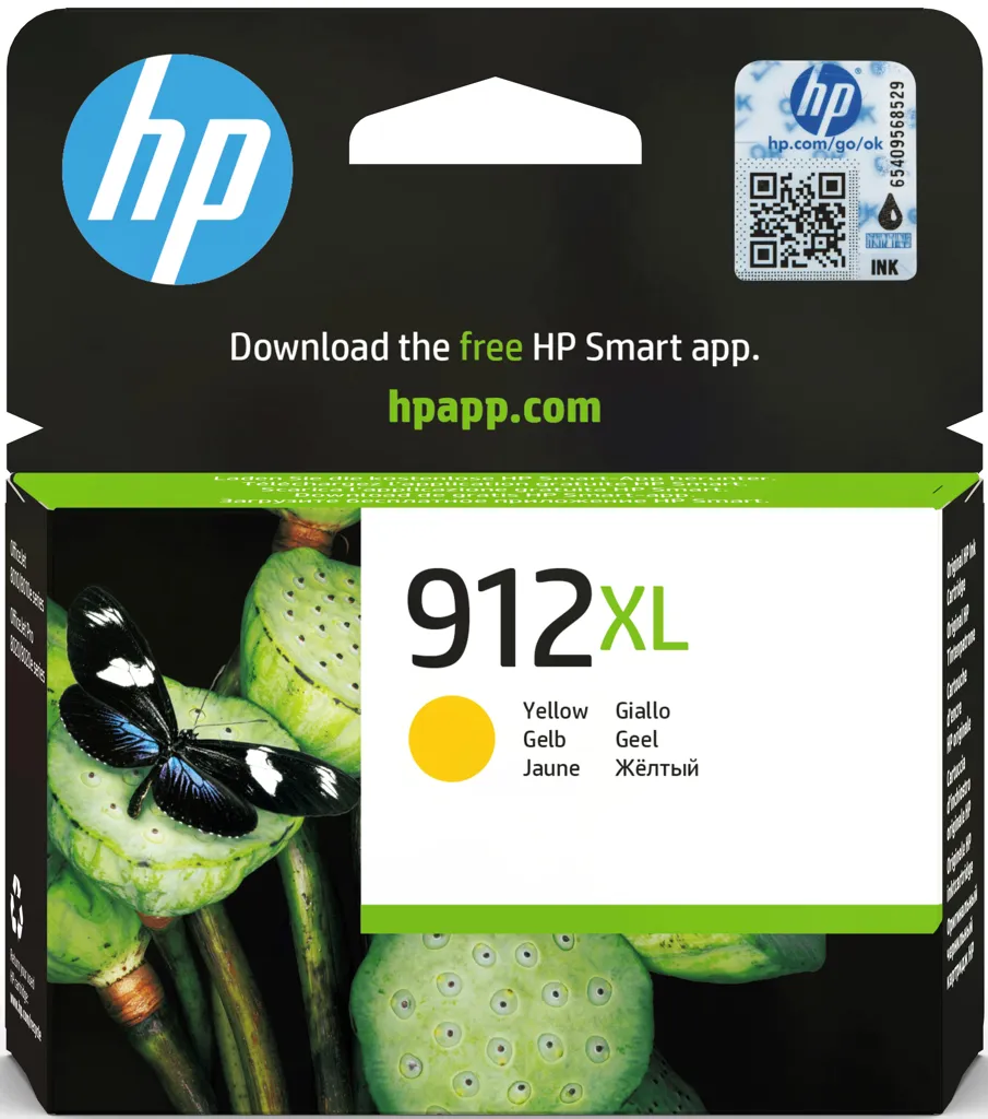 HP Ink cartridge - 912XL - Yellow