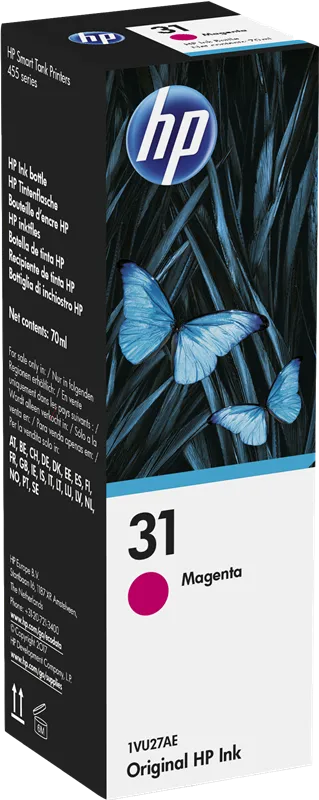 HP Tintenflasche magenta authentique HP 31 - 1VU27AE