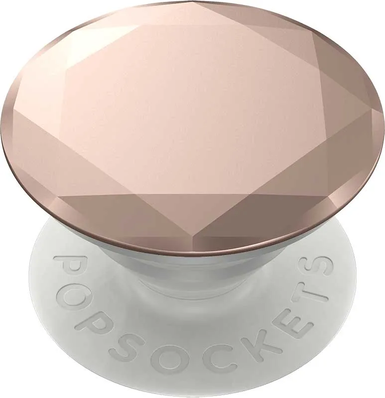 POPSOCKET Support pour Smartphone PopGrip - Metallic Diamond Rose Gold