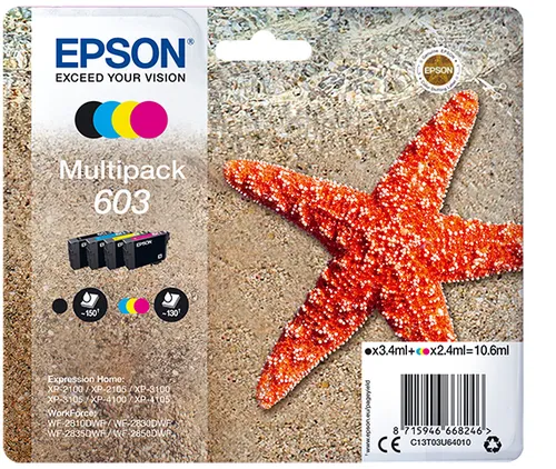 EPSON 603 Multipack - Cartouche d'encre