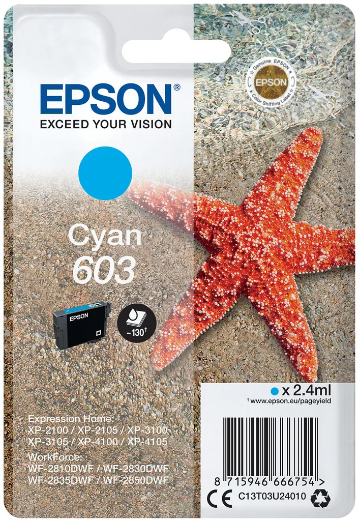 EPSON 603 Cyan - Tintenpatrone