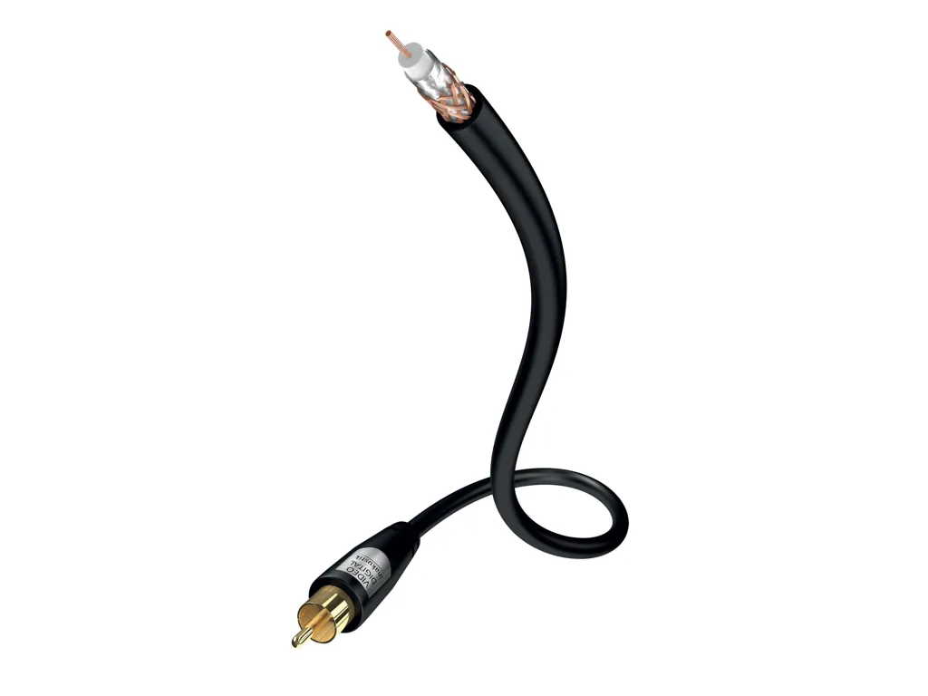 IN-AKUSTIK Inakustik 00316215 1.5m RCA RCA Schwarz Kabel coaxial