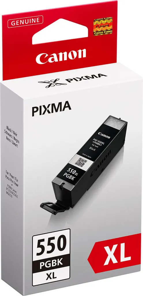 CANON Ink cartridge PGI-550 XL - Black Pigmented