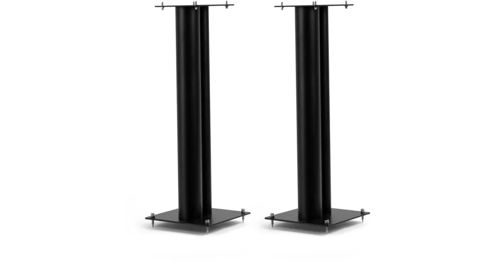 NORSTONE Speakers stand STYLUM 3 Black satinX2
