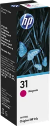 HP Bouteille d'encre magenta authentique HP 31 - 1VU27AE